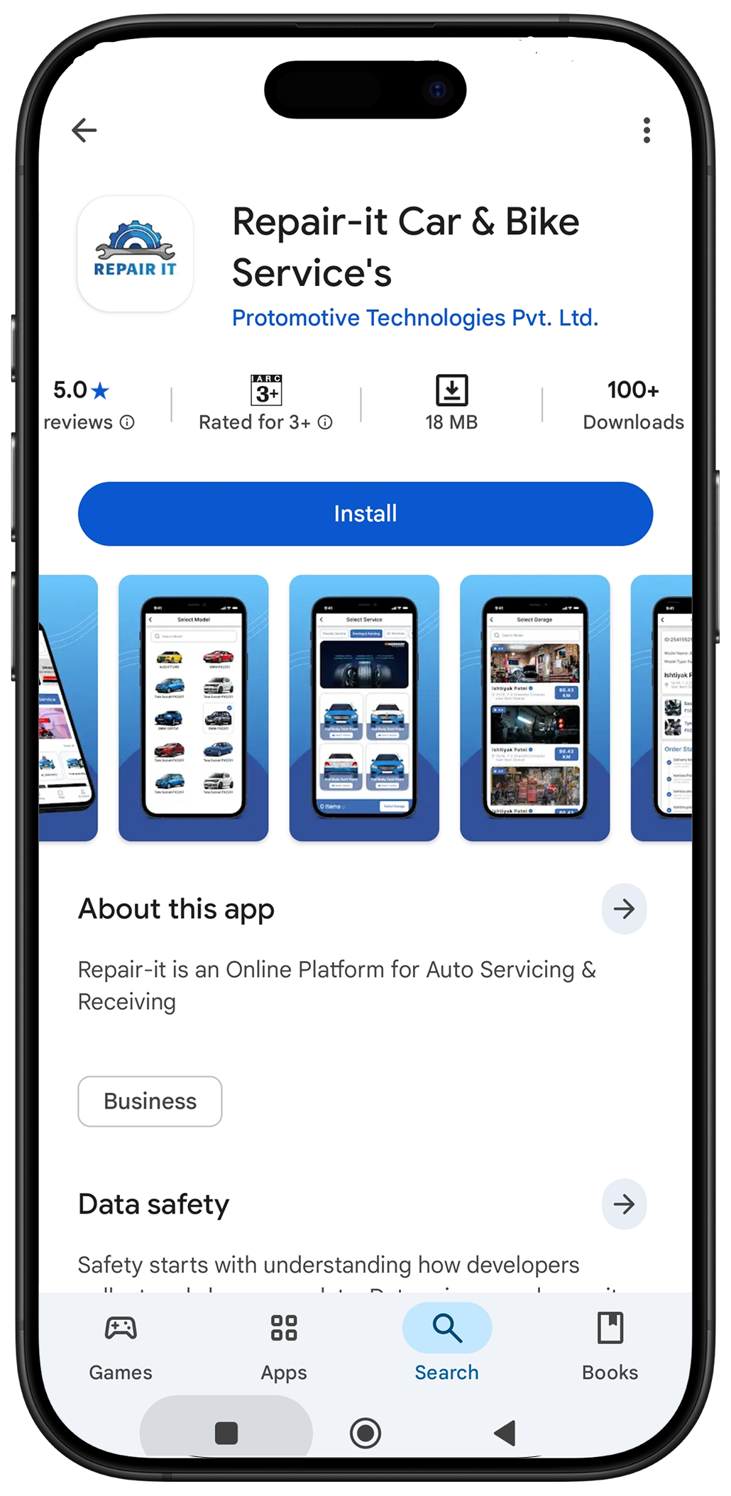 Repair-it App