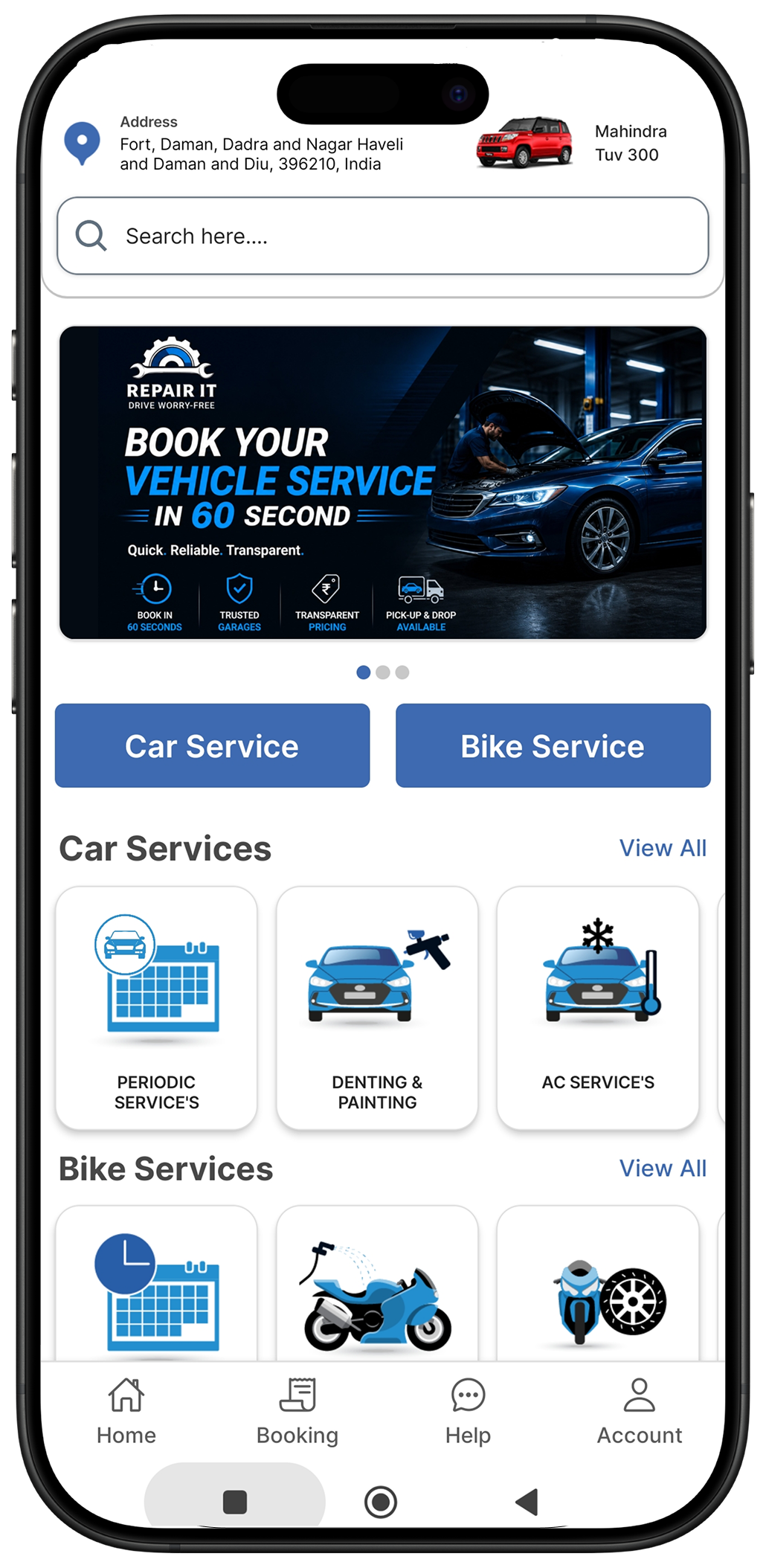 Repair-it mobile app